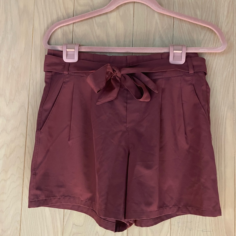 RBX Tie-Waist Women's Shorts in Mauve
